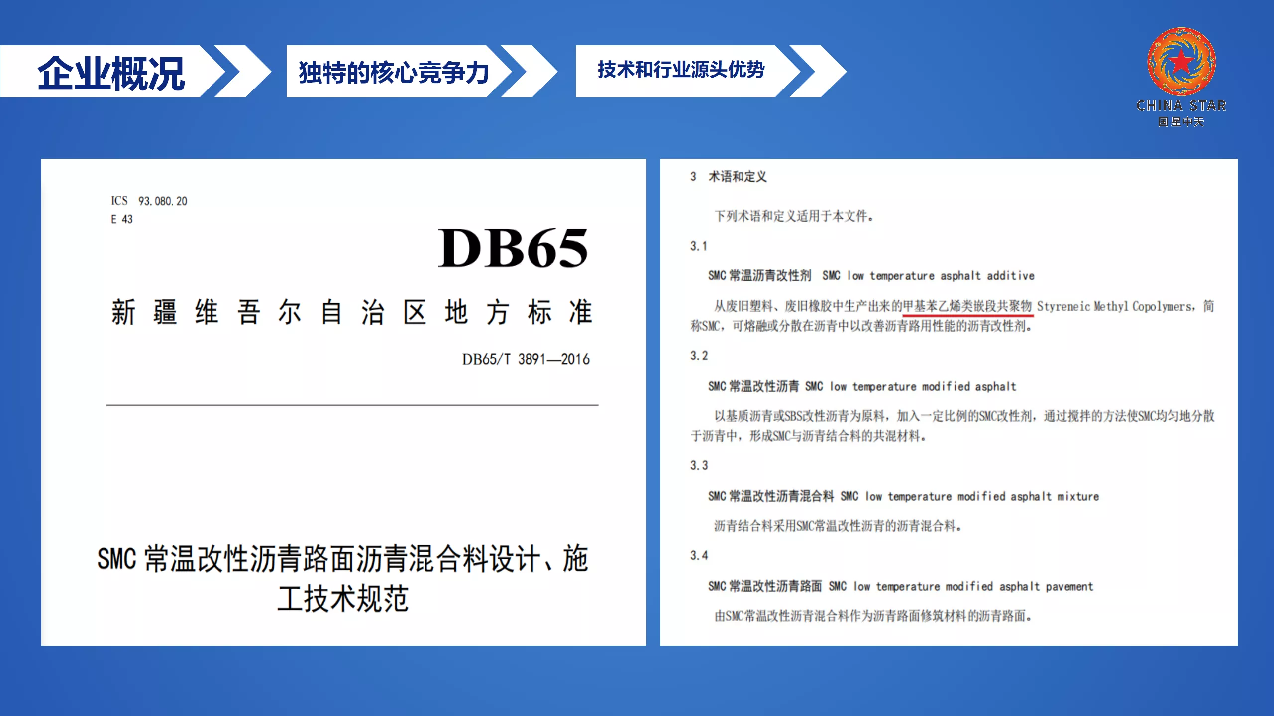 特种SMC“温拌沥青、常温沥青、低温沥青、薄层罩面沥青、再生沥青”技术开发商、产品制造商！